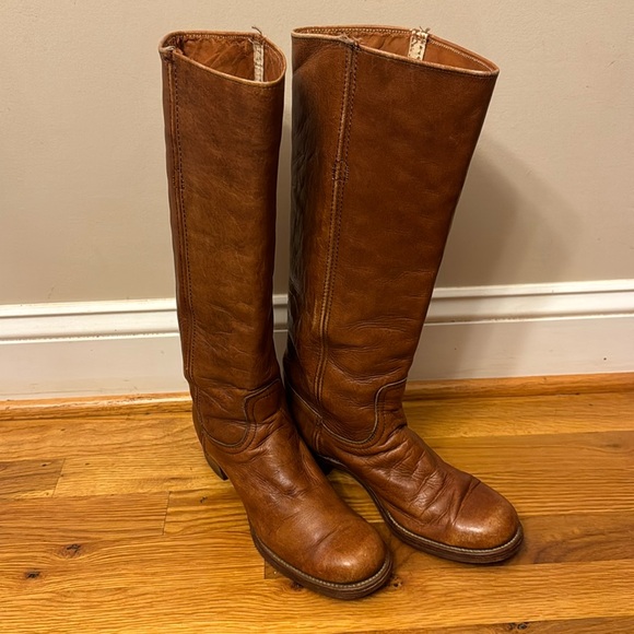 Vintage Frye Campus Boots size 7.5 - Picture 1 of 6